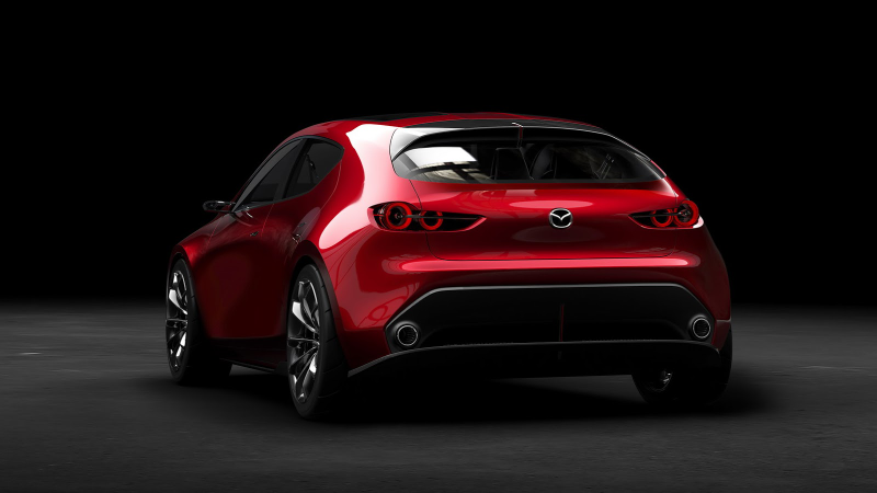 Illustration for article titled Mazda Kai Concept: If The Next Mazda 3 Looks This Good We Should Throw A Party